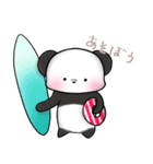 ぱんだのなつやすみʕ•ᴥ•ʔ（個別スタンプ：16）