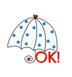 Hannaちゃん☆夏☆雨☆天気（個別スタンプ：10）