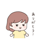 脱力系女の子（個別スタンプ：11）