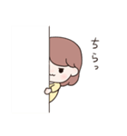 脱力系女の子（個別スタンプ：20）