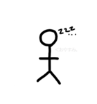 大盛り手書き棒人間スタンプ（個別スタンプ：13）