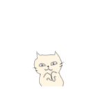 アイボリー猫（個別スタンプ：10）