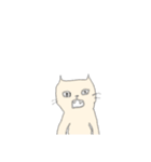 アイボリー猫（個別スタンプ：25）
