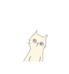 アイボリー猫（個別スタンプ：27）