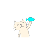 アイボリー猫（個別スタンプ：28）