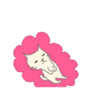 アイボリー猫（個別スタンプ：40）