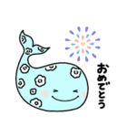 花クジラ Summer（個別スタンプ：13）