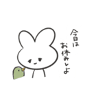 センチメンタルうさこ（個別スタンプ：3）