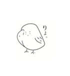 頻出日常会話(鳥)（個別スタンプ：10）