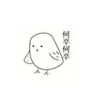 頻出日常会話(鳥)（個別スタンプ：21）