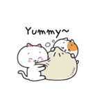 餃子猫」ニャンイ」と「ウン」2（個別スタンプ：5）