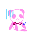 いちごみるくLOVEパンダ（個別スタンプ：5）