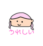 子供が描いた子供用スタンプ2（個別スタンプ：3）
