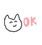 ゆるねこ✩まろちゃんのまいにちスタンプ（個別スタンプ：4）
