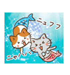 猫と飼いさん3（個別スタンプ：13）