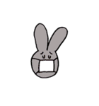 ウサギ連中その1@5963（個別スタンプ：35）