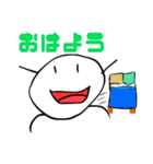 まる君とまろちゃんのよく使うLINEスタンプ（個別スタンプ：5）