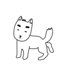 【ダジャレ有】白い犬 しろいぬひろしpart2（個別スタンプ：36）