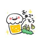 【毎日使える】今日も生ビール。（個別スタンプ：25）