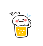 【毎日使える】今日も生ビール。（個別スタンプ：33）