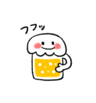 【毎日使える】今日も生ビール。（個別スタンプ：38）