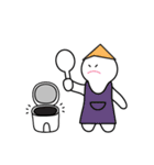 ぶつぶつ言う家族の話（個別スタンプ：6）