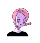 ピンクははつらつとしている。（個別スタンプ：30）