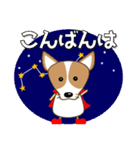 コーギー好きなあなたへ 夏 暑中見舞い等（個別スタンプ：5）