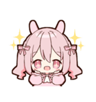 ゆるふわ♡うさみみちゃん（個別スタンプ：20）