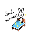 English rabbit daily（個別スタンプ：1）