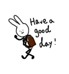 English rabbit daily（個別スタンプ：5）