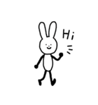 English rabbit daily（個別スタンプ：7）