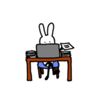 English rabbit daily（個別スタンプ：10）