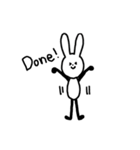 English rabbit daily（個別スタンプ：23）