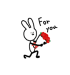 English rabbit daily（個別スタンプ：27）