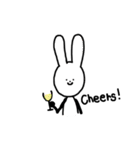 English rabbit daily（個別スタンプ：31）