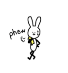 English rabbit daily（個別スタンプ：35）