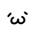 顔文字手書きスタンプ！（個別スタンプ：3）