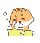 柴犬こまつのかわいいスタンプ（個別スタンプ：6）