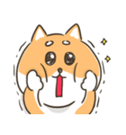 柴犬こまつのかわいいスタンプ（個別スタンプ：19）