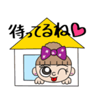 可愛い団子女子のスタンプ 2（個別スタンプ：21）