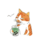 猫の兄弟うーたん・つんたん（個別スタンプ：4）