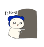 くまのネイビー（個別スタンプ：12）