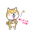 Mr.柴犬の敬語であいさつ（個別スタンプ：17）