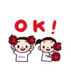 LOVE ！チアダンス（個別スタンプ：3）