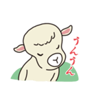 羊のヨーヨーとガーちゃん（個別スタンプ：7）