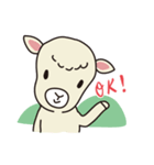 羊のヨーヨーとガーちゃん（個別スタンプ：10）