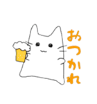 くらげねこスタンプ（個別スタンプ：4）