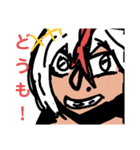 手描き漫画 [無人ノ島]スタンプ（個別スタンプ：2）
