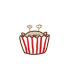 ポップコーンシカ（個別スタンプ：10）